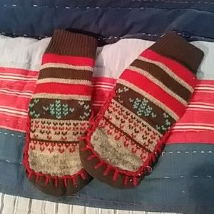 NWOT toddler slippers walking shoes Nordic design